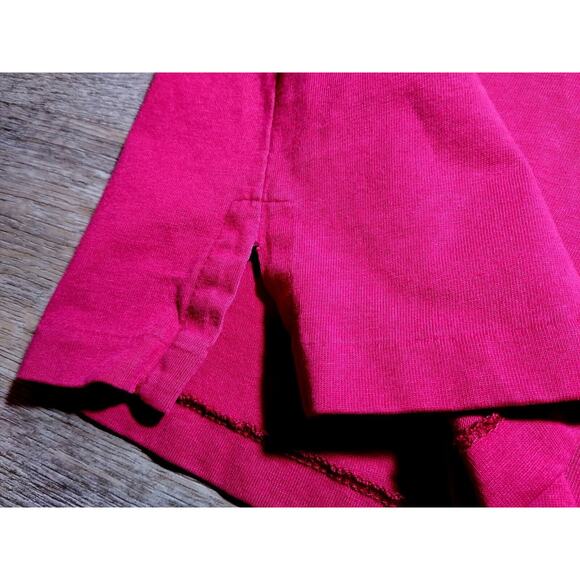 Vintage '90s Men's Lands End Polo Shirt Red Size Large MADE IN USA - Picture 6 of 6